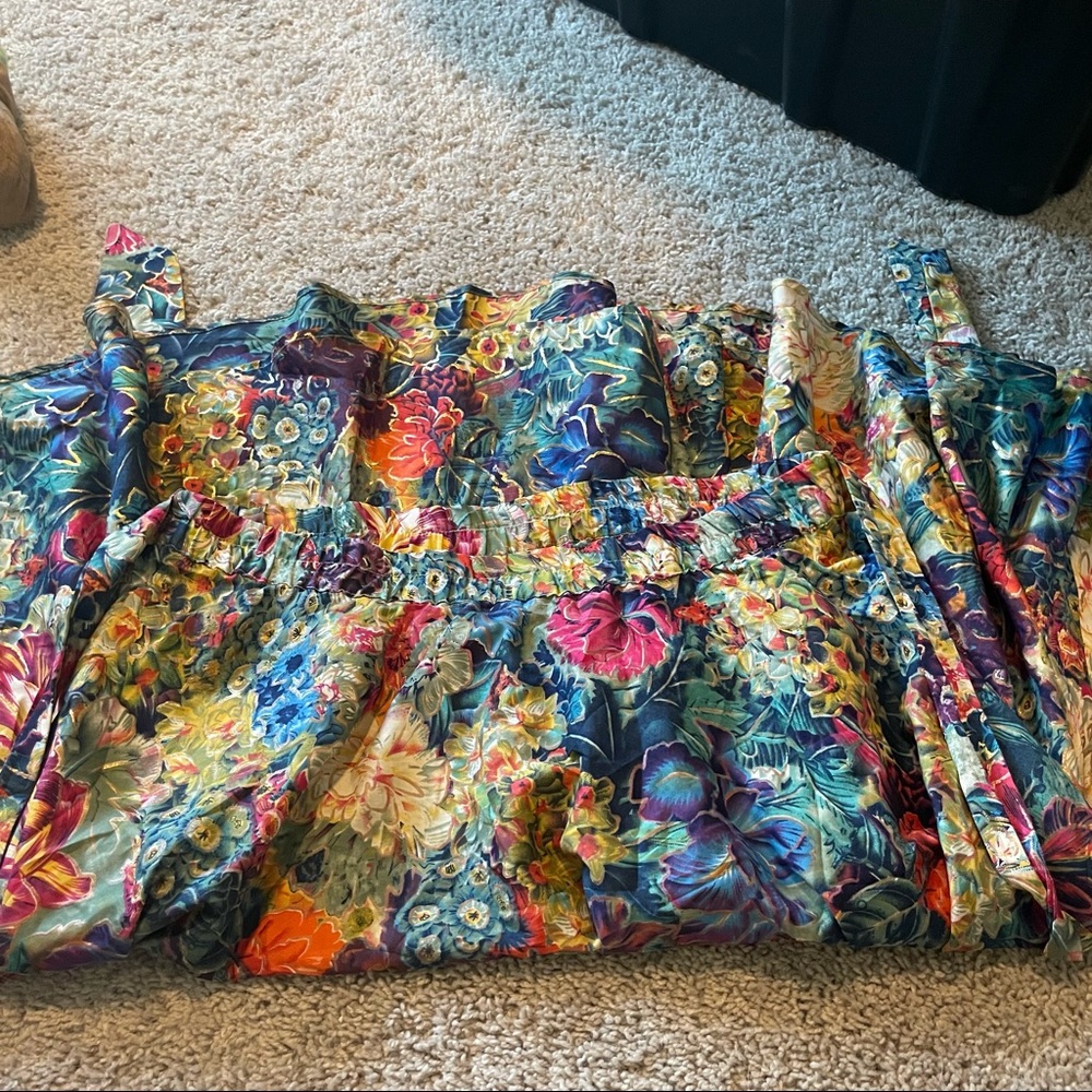 Colorful Flare Skirt | L